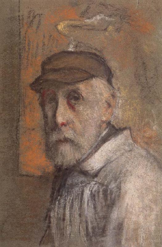 Edgar Degas Self-Portrait oil painting image